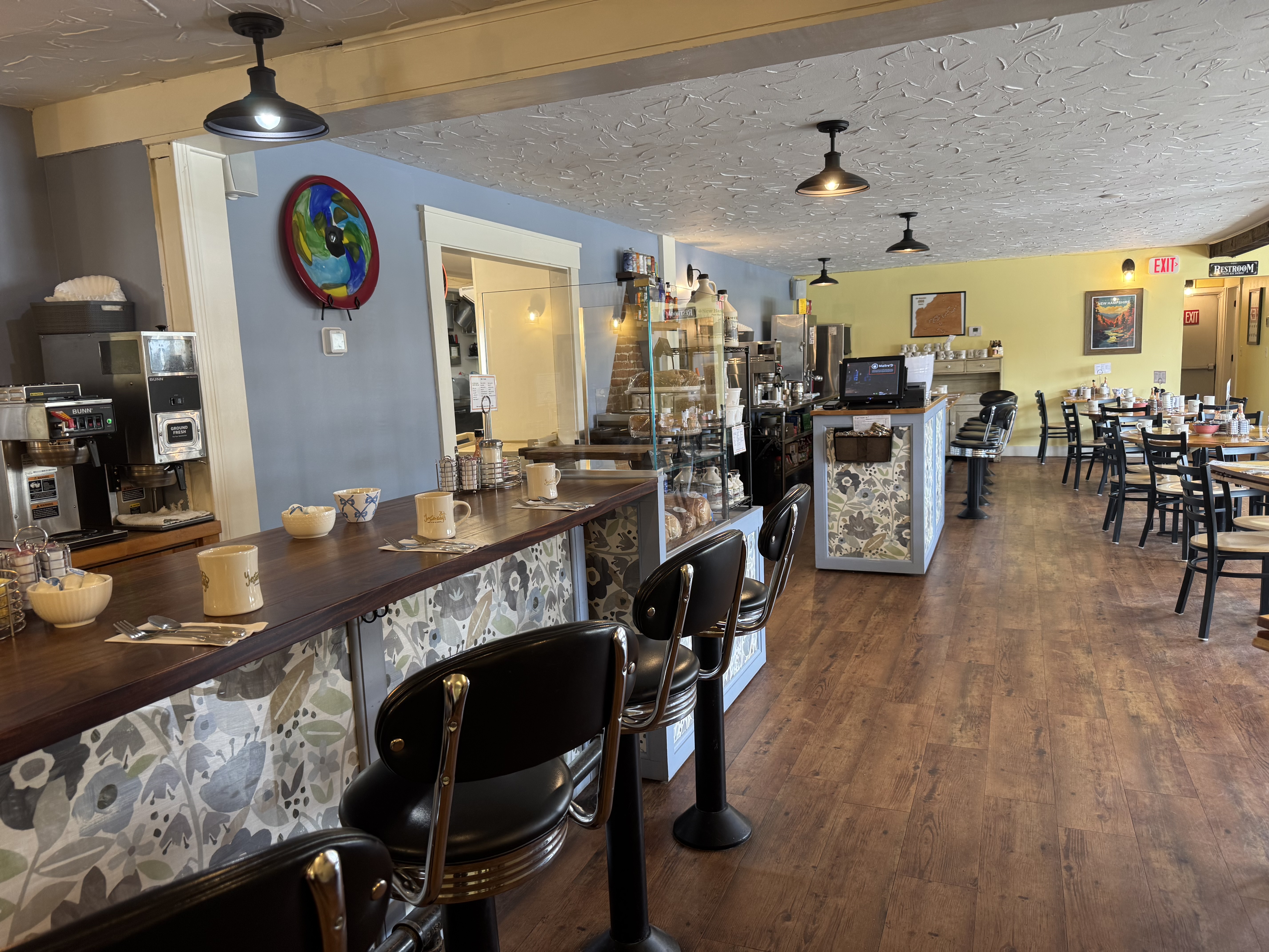 redone counters and back area